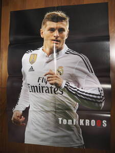 トニ・クロース テベス ポスター レアルマドリード ユヴェントス WSD Toni KROOS TEVEZ poster Real Madrid Juventus