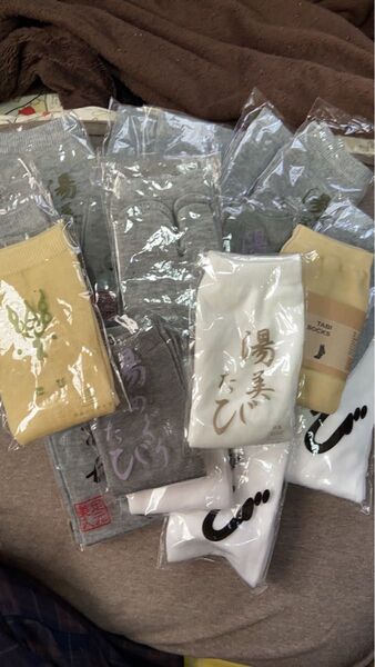足袋 タビ たび 靴下 20足 まとめ売り ソックス セット 温泉