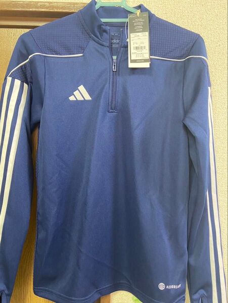 アディダス adidas ジャージ 上着 ブルー 青 男児 男の子 ボーイズ スポーツウェア 150