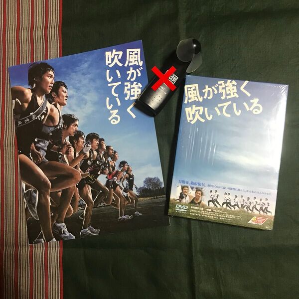林遣都 風が強く吹いている DVD 劇場パンフレット セット
