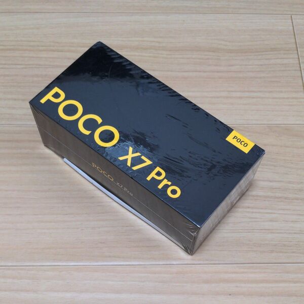 グローバル版 Xiaomi POCO X7 Pro Black 8GB RAM 256GB ROM