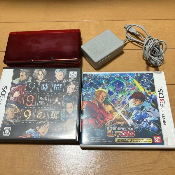 ニンテンドー3DS CTR-001 メタリックレッド