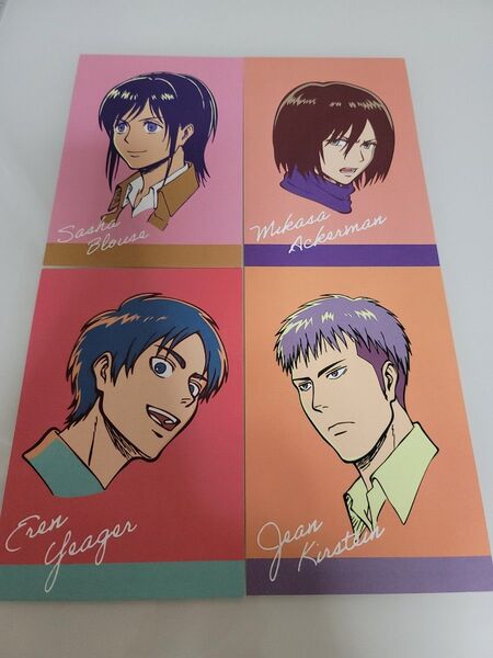 進撃の巨人 TSUTAYA 特典ポストカード
