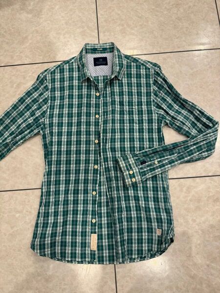 scotch&soda チェックシャツ シャツ チェック 長袖シャツ