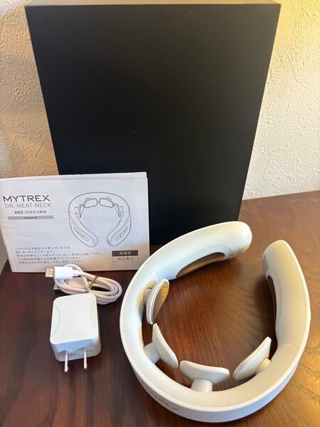 MYTREX DR. HEAT NECK 温熱EMS 首 ネックマッサージャー MT-DRHN21W(ホワイト)