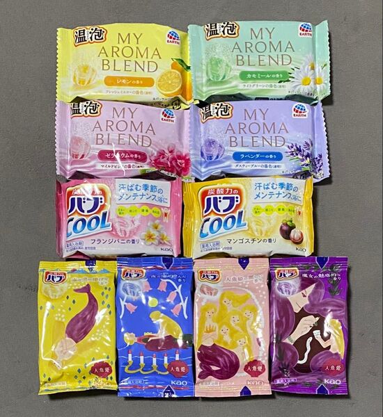 バブ 温泡 入浴剤 10個 クール入り