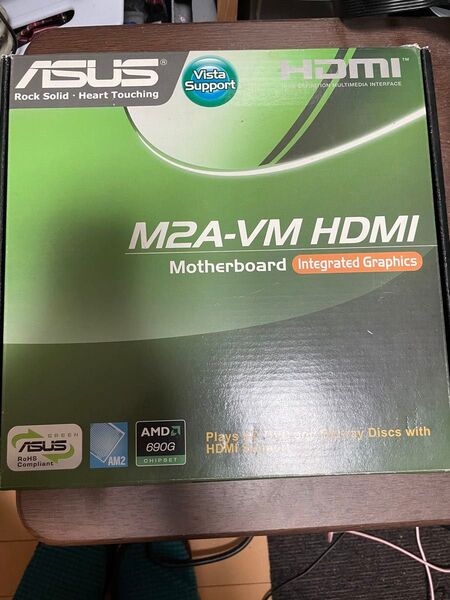 ASUS M2A-VM HDMI マザーボード Phenom II x4 905e メモリ合計6GB