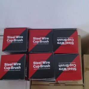 Steel Wire Cup Brush 6個セット 値下げ交渉大歓迎 月曜から公開停止