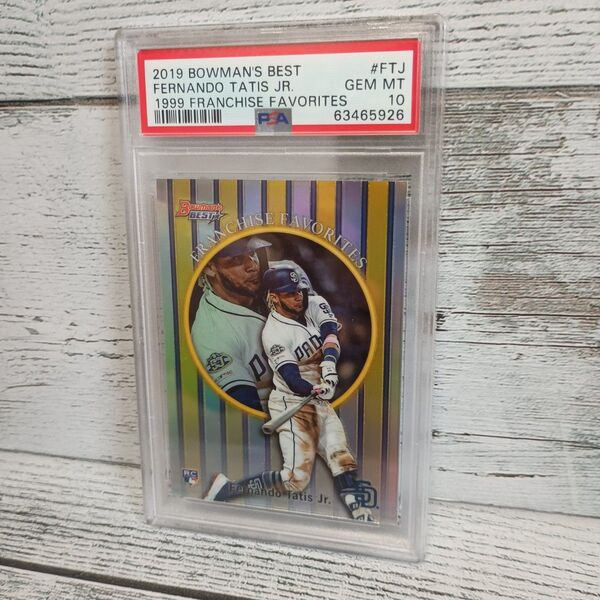 2019 Bowman's Best Tatis Jr RC. PSA 10 Topps
