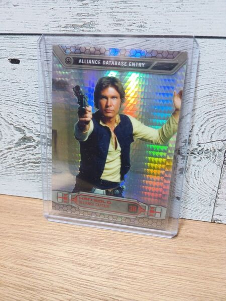 2014 Topps Star Wars chrome Han Solo 199枚限定 ハン・ソロ スター・ウォーズ