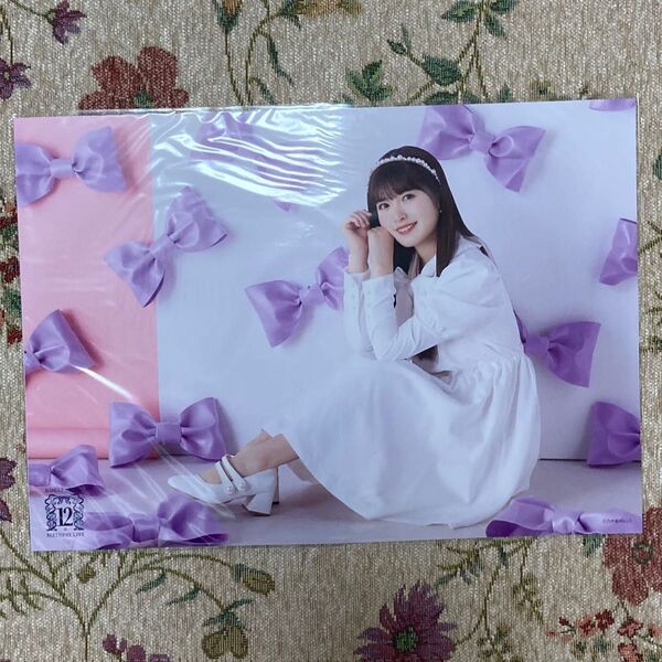 個別 A3ポスター2枚セット 12th YEAR BIRTHDAY 小川彩