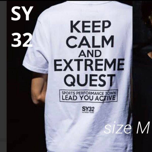 正規品 SY32 エスワイ32 半袖 Tシャツ ロゴ 美品 M