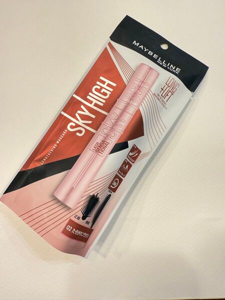 【メイベリン】スカイハイマスカラ02 たそがれブラウンMAYBELLINE NEW YORK SKY HIGH