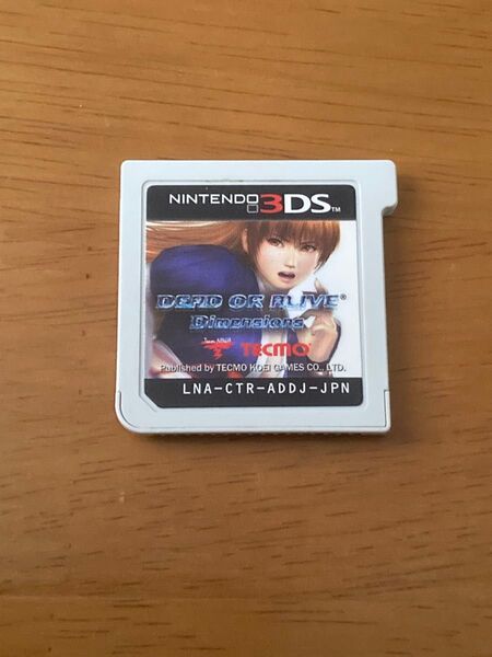 デッドオアアライブ ディメンションズ ソフトのみ 3DS ソフト DEAD OR ALIVE Dimensions