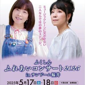 イルカ&尾崎亜美コンサートチケット1枚☆5/17(土)16時30分開演☆サンドーム福井