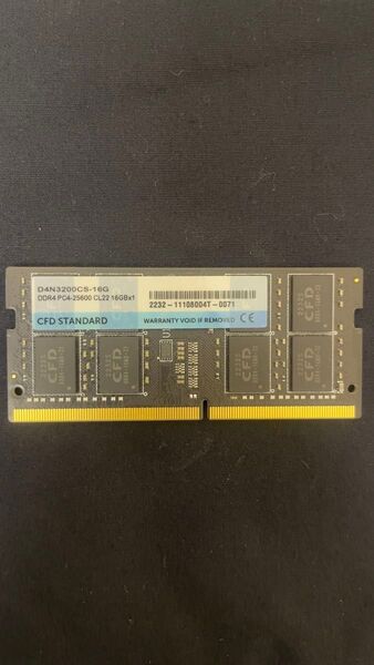 CFD D4N3200CS-16G DDR4 PC4-25600 16GB メモリ