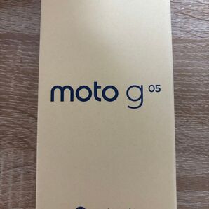 【新品未開封】Motorola moto g05 ミスティブルー