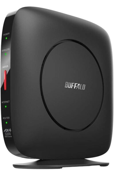 新品未使用 バッファロー 無線LAN Wi-Fi 6 11ax / 11ac AX3200 WSR-3200AX4S/NBK