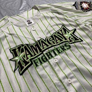 鎌ヶ谷ファイターズ プロ野球ユニフォーム ファーム 北海道日本ハムファイターズ メンズ Mサイズ サイン入り ベースボールウェア