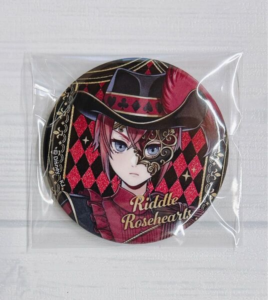 ツイステ リドル マスカレードドレス グリッター缶バッジ