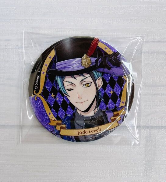ツイステ ジェイド プレイフルドレス グリッター 缶バッジ