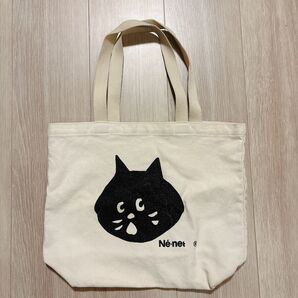 にゃー キャンバス トートバッグ NYA ねねっと