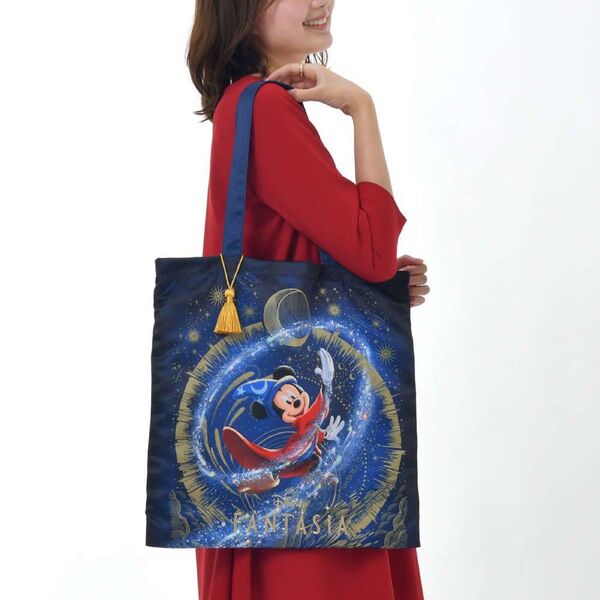 ミッキー トートバッグ ファンタジア Fantasia2000 ディズニーストアオンライン限定