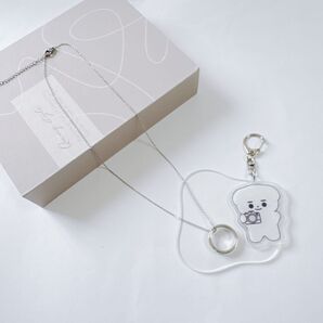ENHYPEN ソンフン リングネックレスモチーフ キーホルダー 2個セット