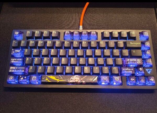 ATK RS7 PRO 限定キーキャップ付 Jade pro交換済 ゲーミングキーボード