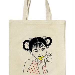 【ほぼ未使用】江口寿史 すっぱ! トートバッグ キャンバス