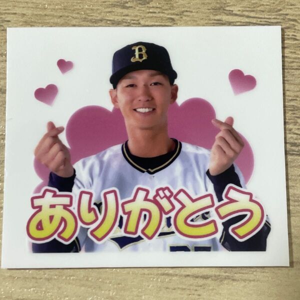 オリックス バファローズ 石川亮 ステッカー