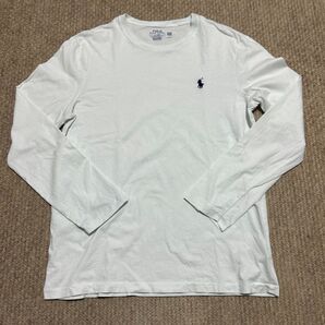 POLO RALPH LAUREN ラルフローレン ロンT ホワイト