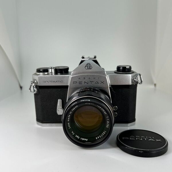 ASAHI PENTAX SPOTMATIC SP 一眼レフフィルムカメラ 55mm F1.8レンズ付