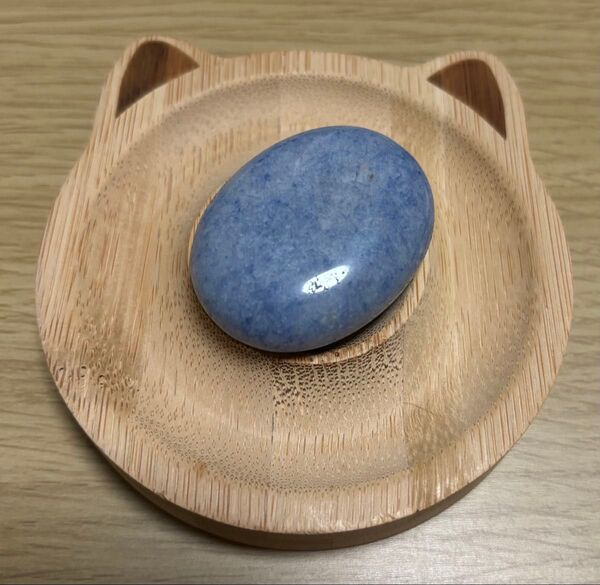 天然石 ブルーアベンチュリン タンブル 握り石