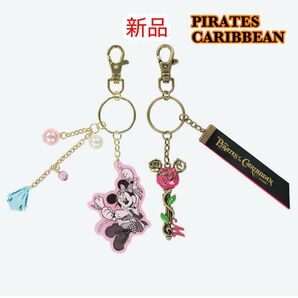 ミニー パイレーツオブカリビアン キーホルダー キーチェーン 新品