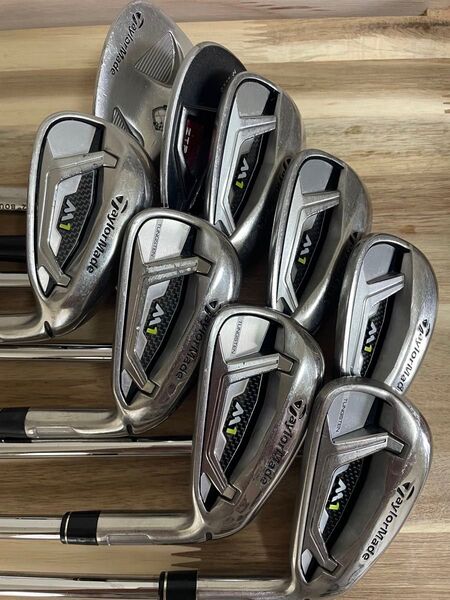 TaylorMade テーラーメイドM1 ダイナミックG S200 5.6.7.8.9.P.A.+ 58°56°ウエッジ 計9本