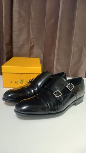 REGAL WORTH COLLECTION V196 25cm 25.0cm リーガル ビジネスシューズ 黒