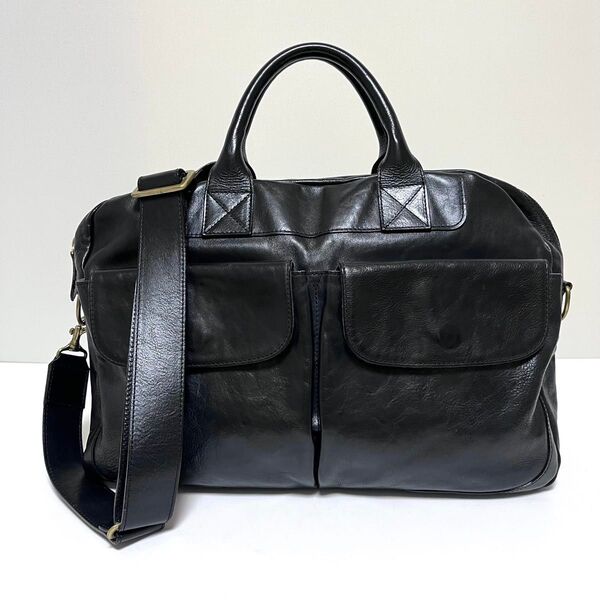 【極美品】ココマイスター マットーネ アルヴィート レザー 2WAY ビジネスバッグ 本革COCOMEISTER