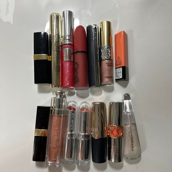 デパコス リップセット 口紅 まとめ売り YSL Mac CHANEL Dior