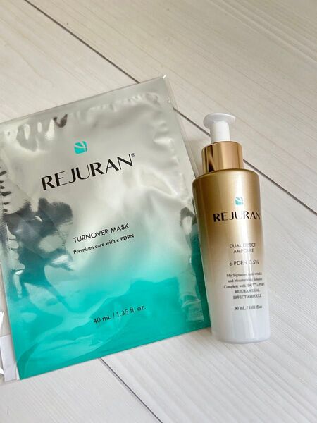 リジュラン REJURAN デュアル エフェクト アンプル c-PDRN 30mL 美容液 新品 シートマスクおまけ付き