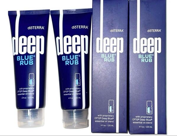 【新品】ドテラ ディープブルーDeep Blue Rub 2本セット