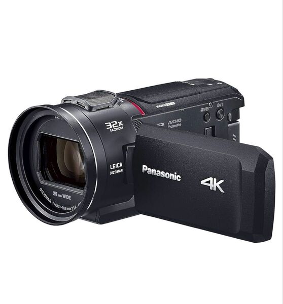 パナソニック 4K デジタルビデオカメラ 内蔵メモリー64GB HC-VX2MS-KJ 店頭展示品(付属品全部あり)
