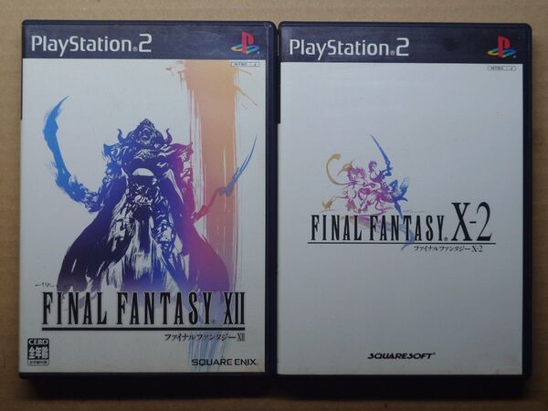 ファイナルファンタジー12 ファイナルファンタジー X-2 PS2ソフト セット