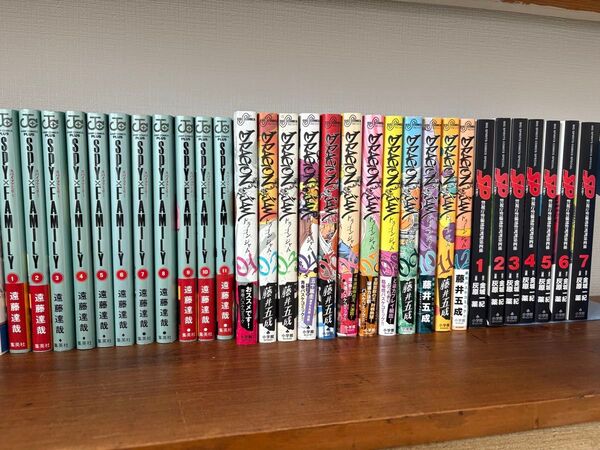 漫画いろいろ5作分導入セット計58冊!(SPY×FAMILY ドラゴンジャム SP スプライト 七つの大罪)