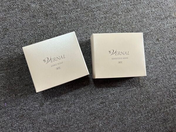 VERNAL 薬用石鹸 アンクソープ&センシティブソープ 2個セット