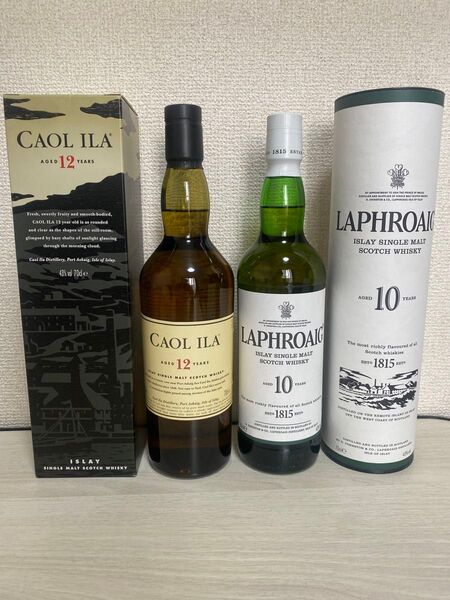 CAOL ILA 12年 & LAPHROAIG 10年 アイラセット