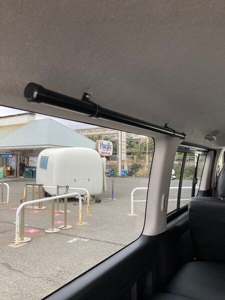 ハイエース S-GL サイドバー(写真付き取り付け説明書付き 車体側穴あけ加工不要)