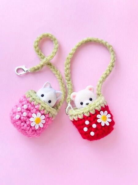 シルバニアファミリー赤ちゃん ハンドメイド お出かけケース1個 【匿名配送】
