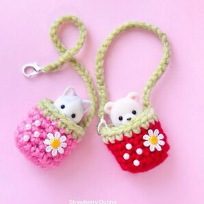 シルバニアファミリー赤ちゃん ハンドメイド お出かけケース2個 【匿名配送】