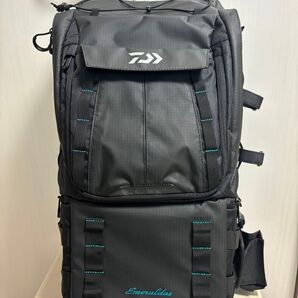 DAIWA ダイワ エメラルダス タクティカル バックパック バッグ ブラック リュック